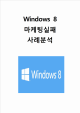 MS 윈도우8 Windows8 마케팅 실패사례분석및 윈도우8 실패극복위한 전략제안   (1 )